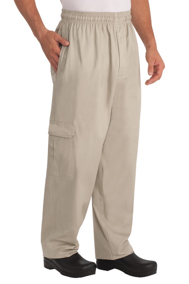 stone color khaki pants - Pi Pants