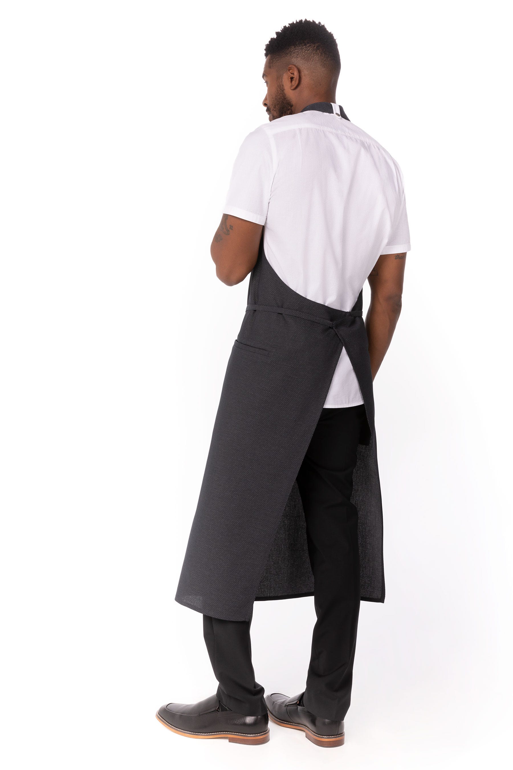 Volante V-Neck Bib Apron