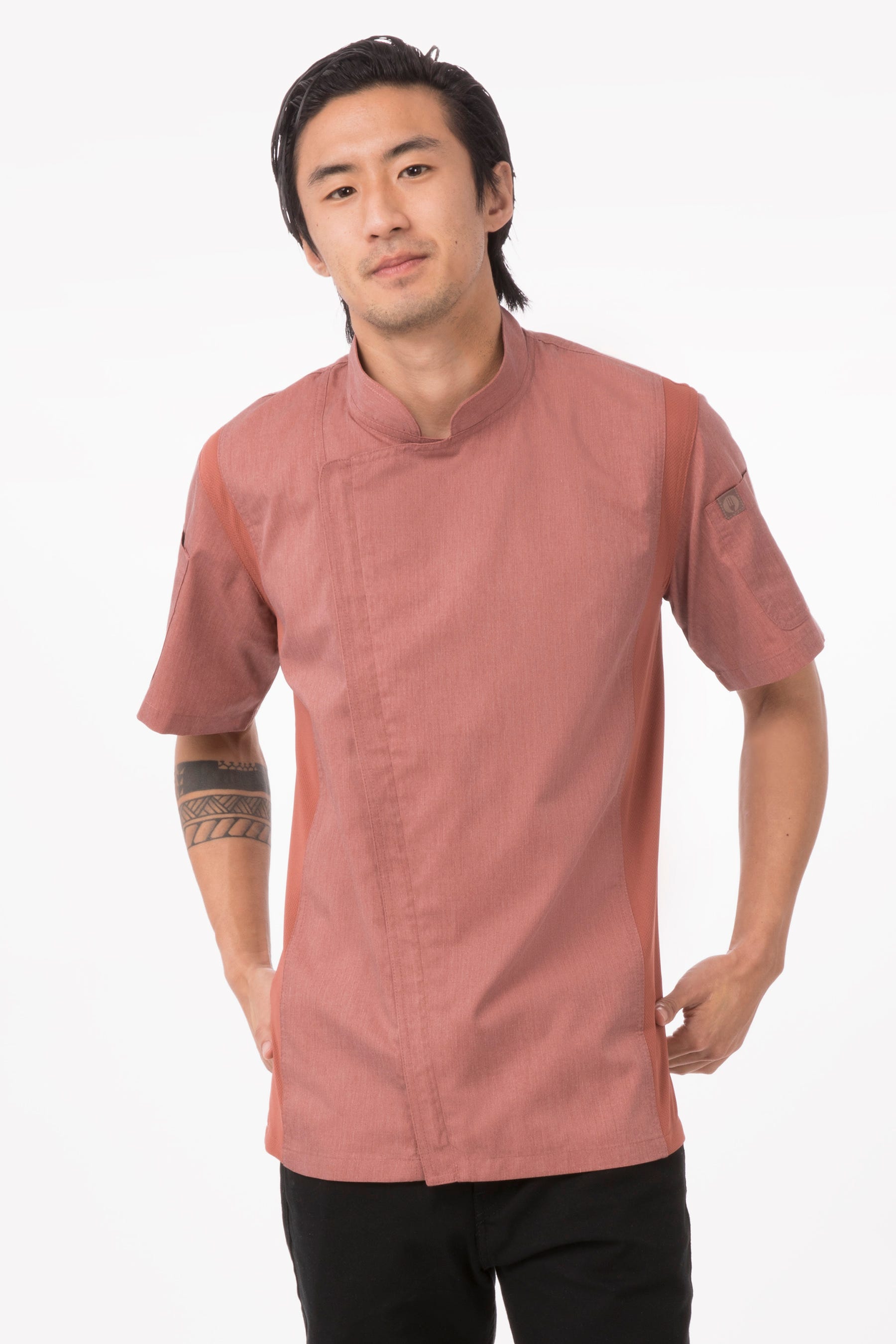 Chef Works Mens Springfield Chef Coat (BCSZ009) - Picture 3 of 8