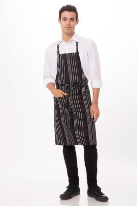 x865 W mm Polycotton 610 Details about   Chef Works Butchers Royal Bib Apron in Blue L 