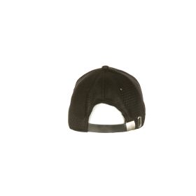 CHEF WORKS COOL VENT COLLECTION BLACK ADJUST BASEBALL CAP HAT 
