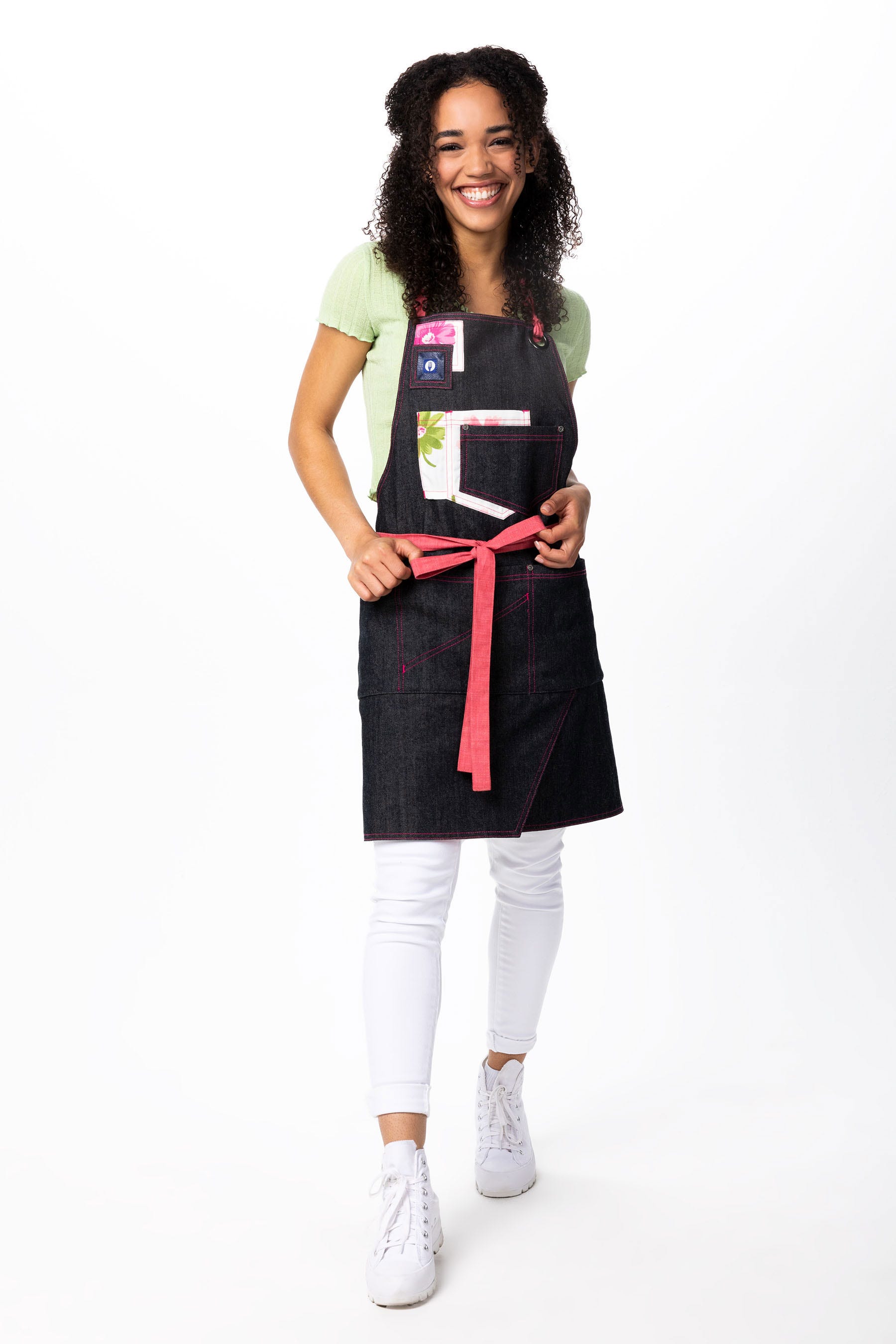 Spring Blossom Bib Apron