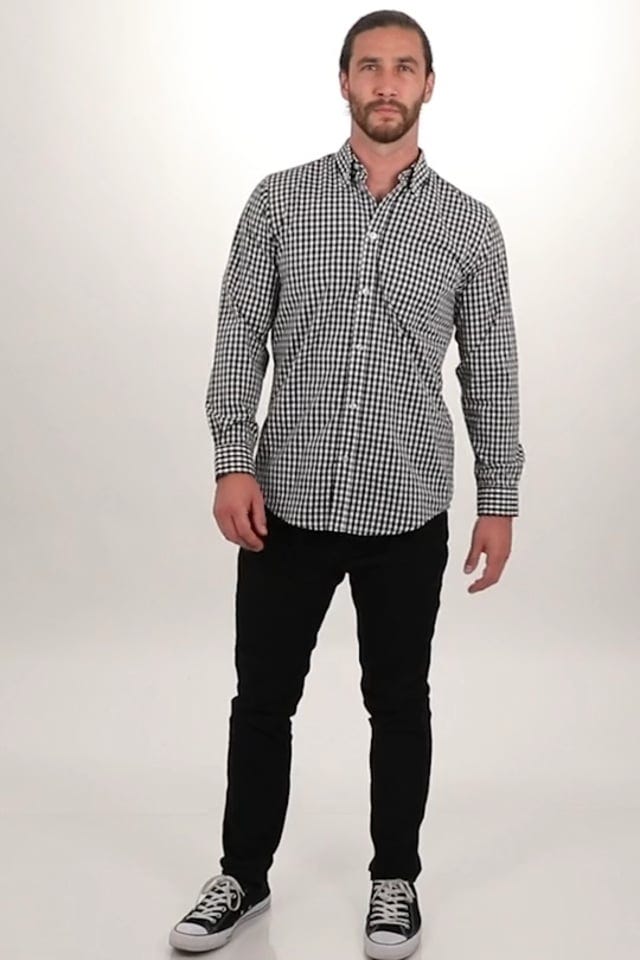 Gingham Dress Shirt | Chef Works