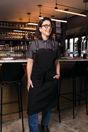 Jet Black Berkeley Bib Apron