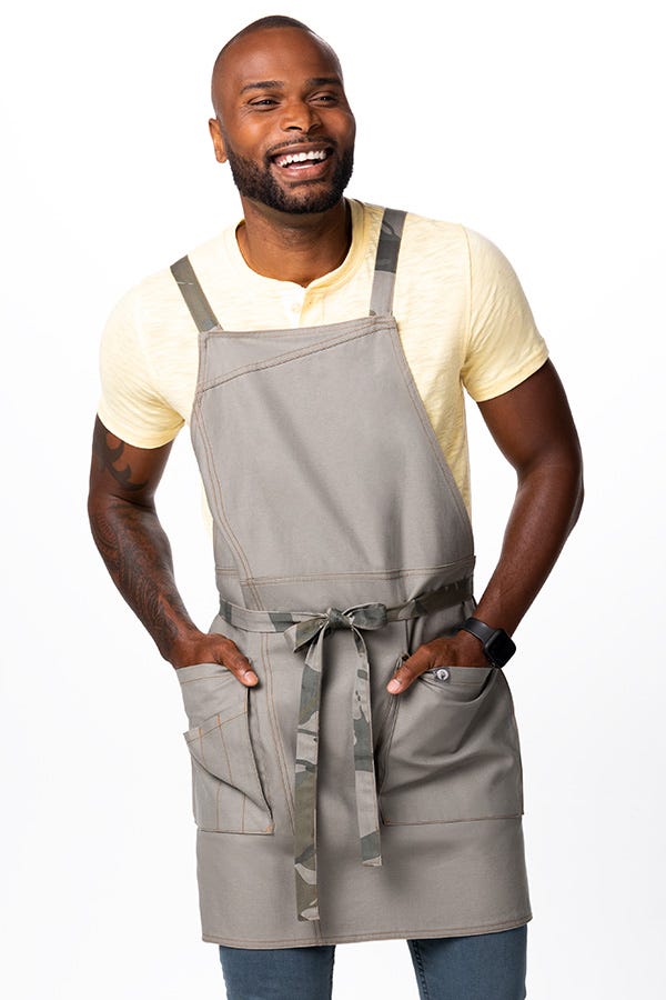 The Covert Chef Apron back